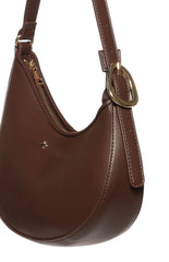 Peta And Jain Cinder Chocolate Shoulder Bag