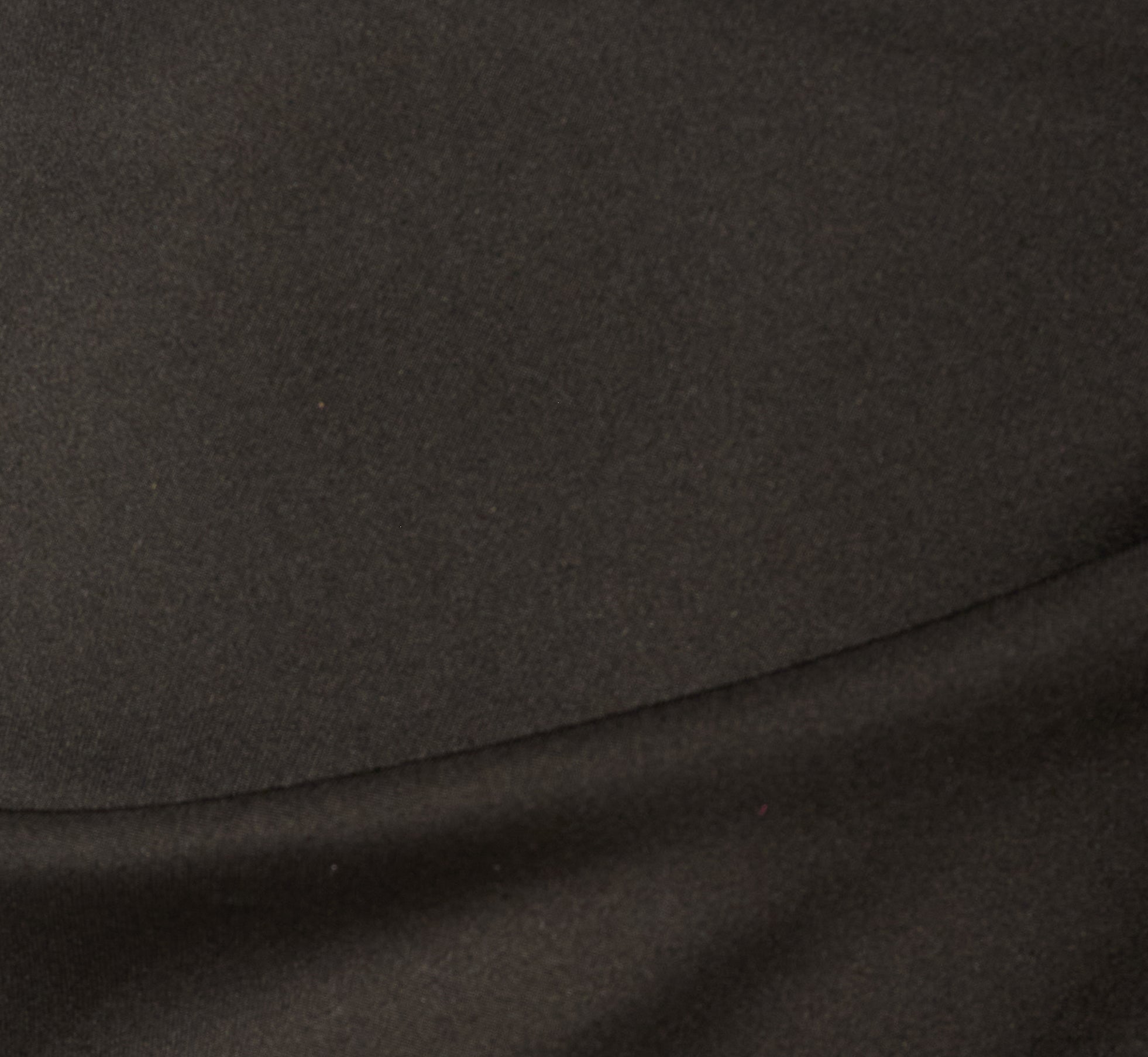 Three Quarter Sleeve Faux Wrap Midi Dress In Black