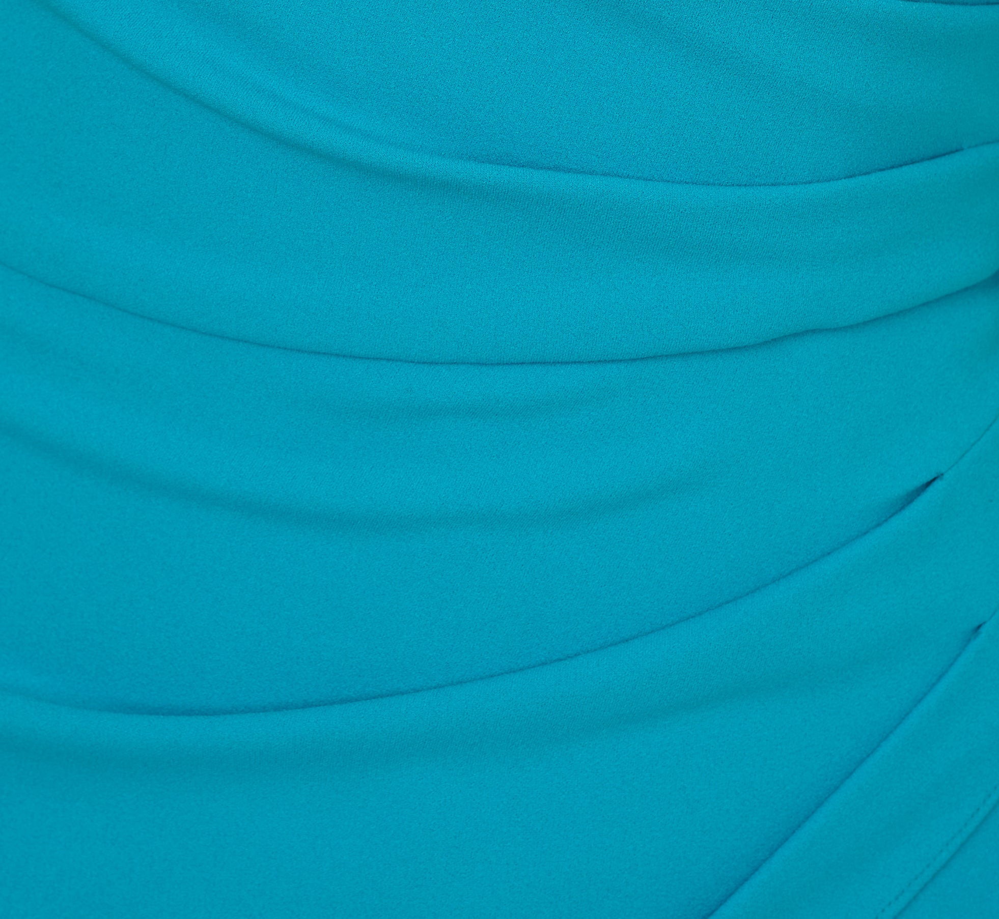 Short Sleeve Asymmetrical Wide Leg Crepe Jumpsuit In Bel Air Blue