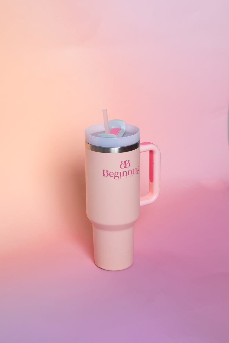 Beginning Boutique Miss Sippy Bubblegum Tumbler (FREE over $180)