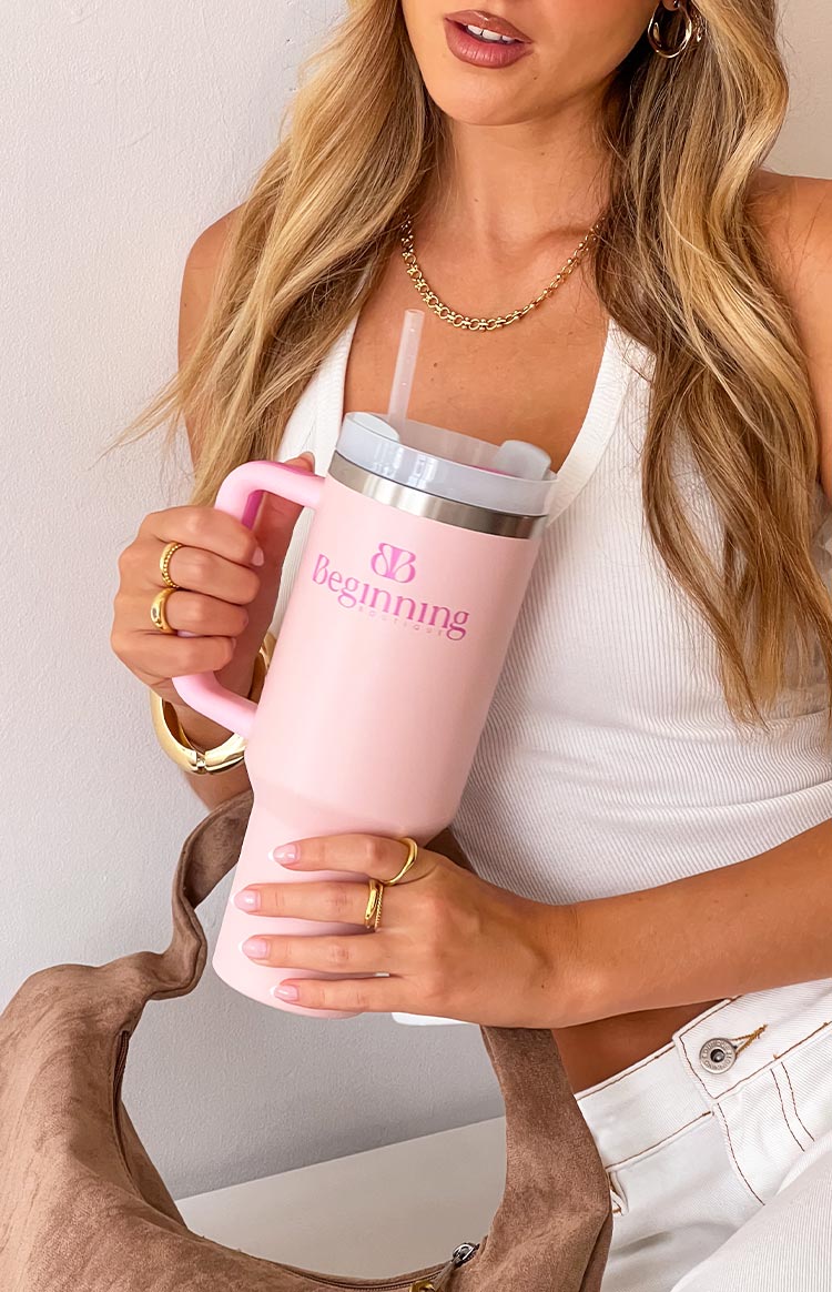 Beginning Boutique Miss Sippy Bubblegum Tumbler (FREE over $180)