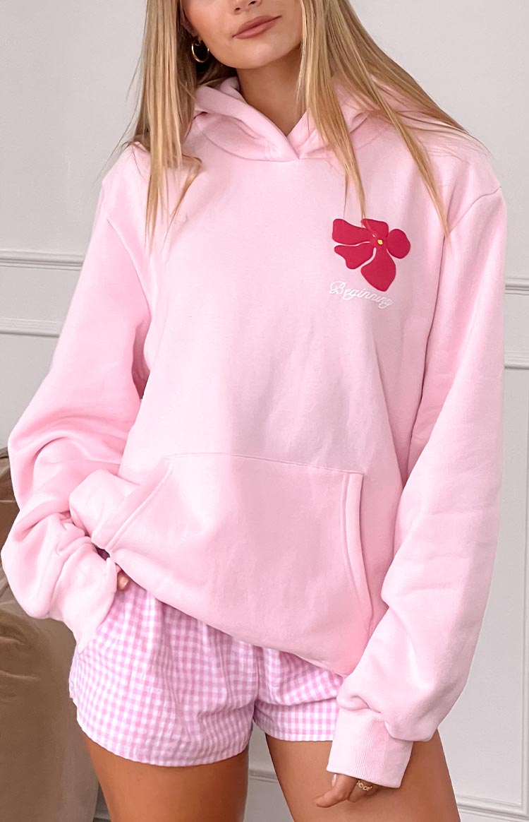 Beginning Pink Hawaii Hoodie