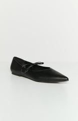 Billini Haruna Black Ballet Flats