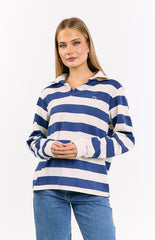 Carey Blue Striped Jersey