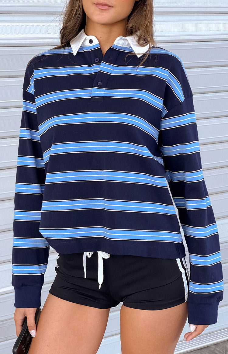 Lioness Countryside Jersey Midnight Stripe