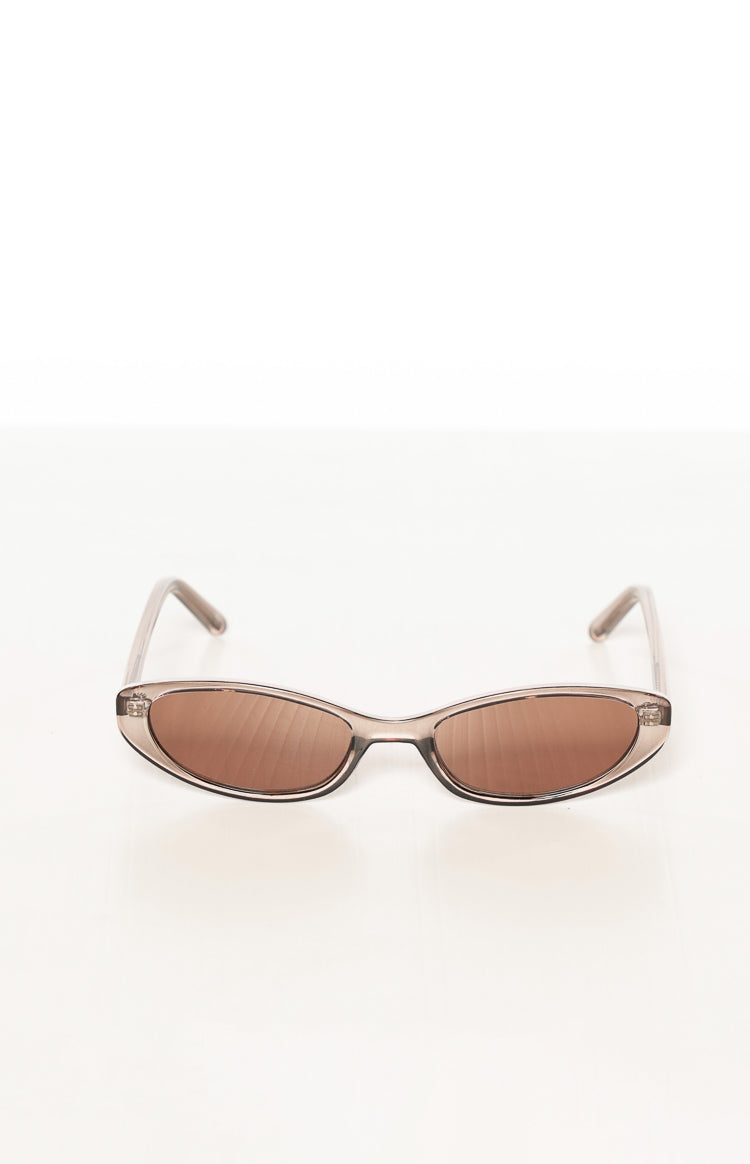 Otra Eyewear Lulu Olive/Brown Cat Eye Sunglasses