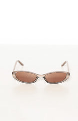 Otra Eyewear Lulu Olive/Brown Cat Eye Sunglasses
