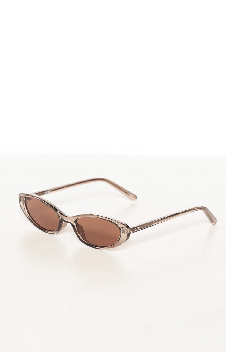 Otra Eyewear Lulu Olive/Brown Cat Eye Sunglasses
