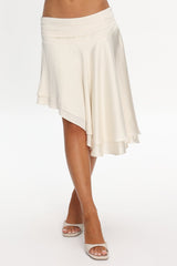 LIONESS Legacy Midi Skirt Ivory