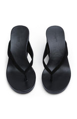 Tony Bianco Avanti Black Suede Wedge Heels